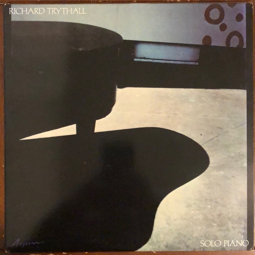 Richard Trythall Solo Piano Vinyl Lp '86